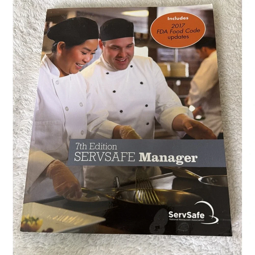Servsafe Manager - 7th Edition Paperback 2018 FDA FOOD CODE UPDATES 2017